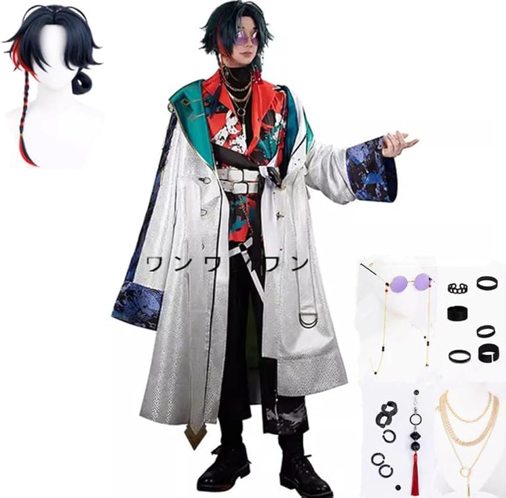 Amazon.co.jp: [ワンワンワン] 実物撮影！3SKM 魁星 コスプレ衣装+