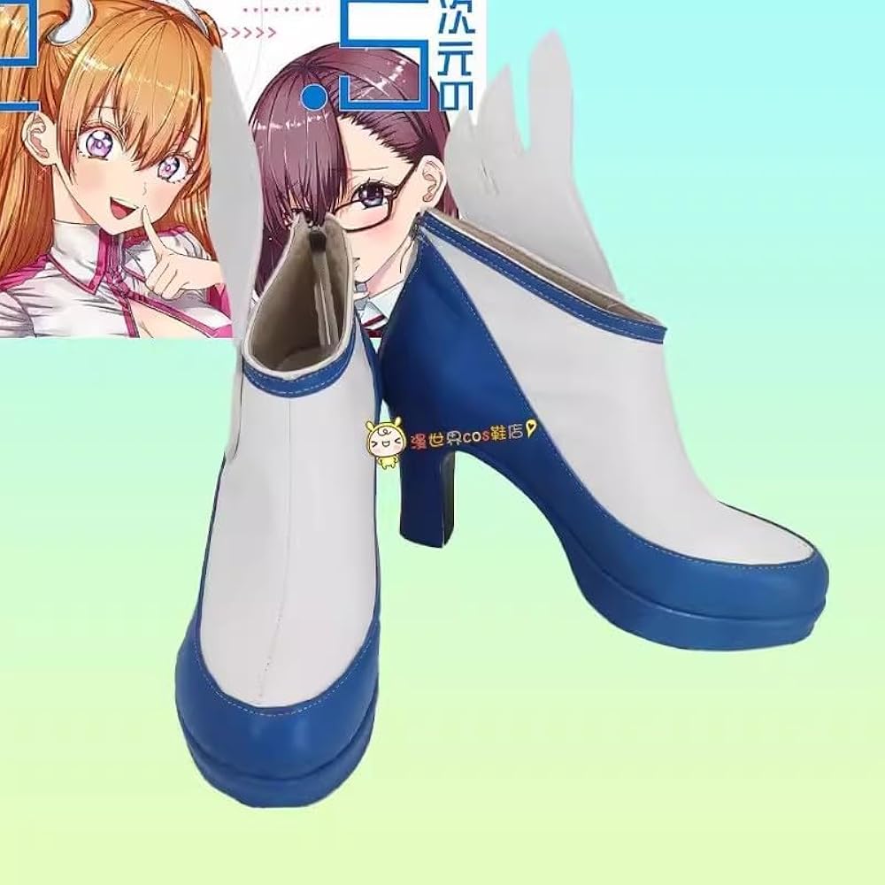 Amazon.co.jp: [Briskyjp] 2.5次元の誘惑 ノキエル コスプレ衣装+靴 +