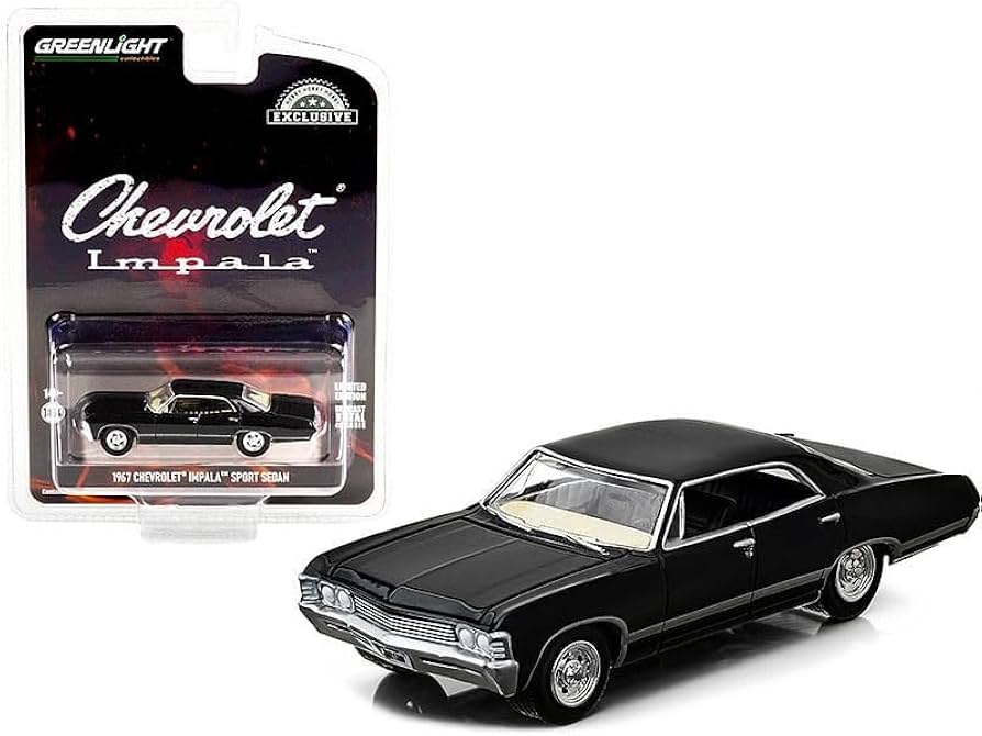 Amazon | グリーンライト 1/64 シボレー インパラ スポーツセダン 1967
