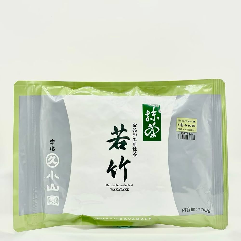 Amazon | 丸久小山園 菓子・スイーツ用 製菓用抹茶/若竹(わかたけ)100g