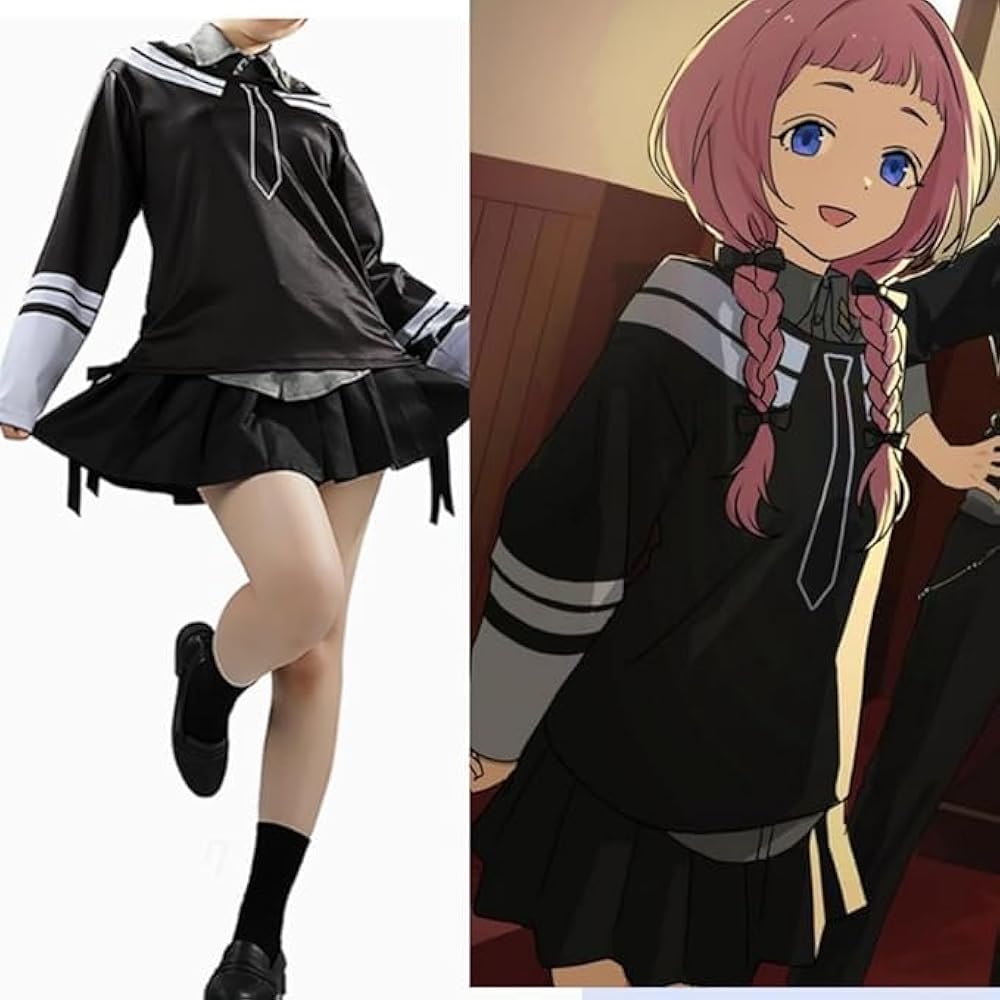 Amazon.co.jp: Wo Wo 商贸& VTuber 七次元生徒会 周央サンゴコスプレ