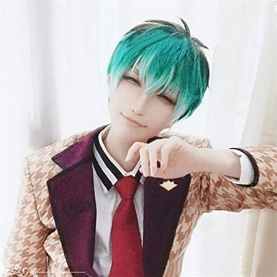 Amazon.co.jp: コスプレウィッグ ヒプノシスマイク 白膠木簓 ぬるで