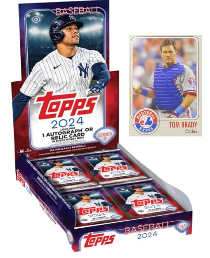 Amazon.com: 2024 Topps Series 2 Baseball Sealed Hobby Box (20