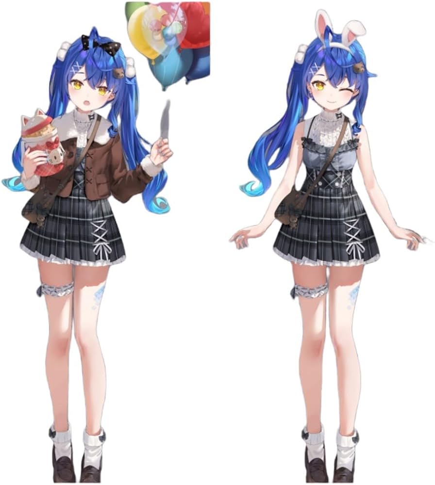 Amazon.co.jp: [Stiksy] VTuber天宮こころ遊園地デート服コスプレ衣装