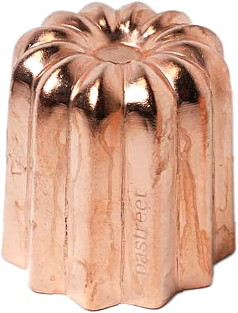 Amazon | カヌレ型 銅 銅カヌレ型 大 10個入 カヌレ焼型 銅 焼菓子型
