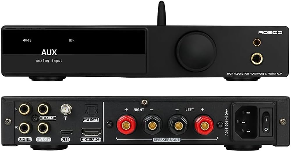 Amazon.co.jp: SMSL AO300 オールインワンDACアンプ MA5332MS 165 W