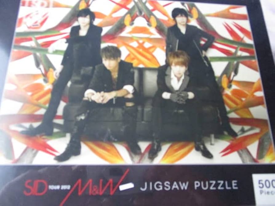 SID（シド）「TOUR 2012 M&W」500ピース ジグソーパズル Amazon | SID