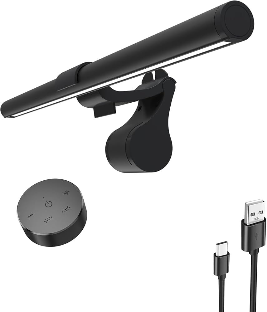 Amazon.co.jp: Iseebiz モニターライト リモコン付き バーライト