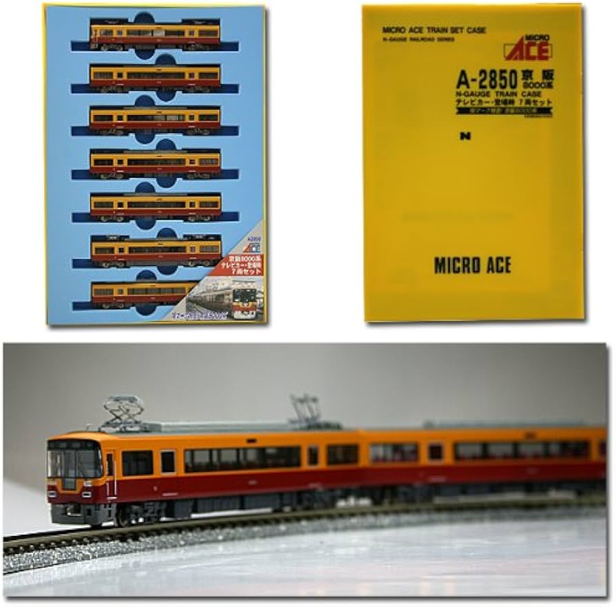 Amazon | マイクロエース Nゲージ 京阪8000テレビカー・登場時 7両