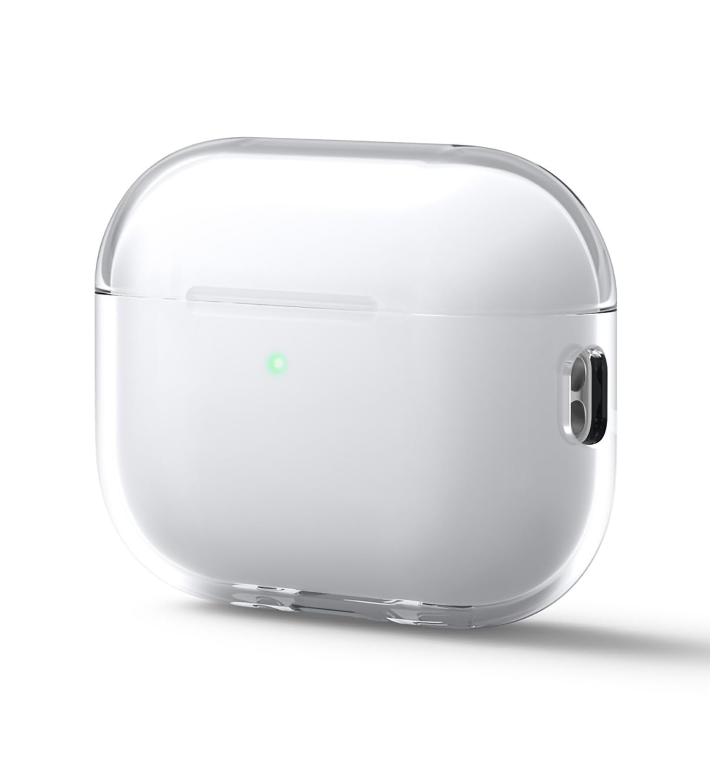 Amazon.co.jp: 【elago】 AirPods Pro3 対応 ケース クリア 耐衝撃 傷