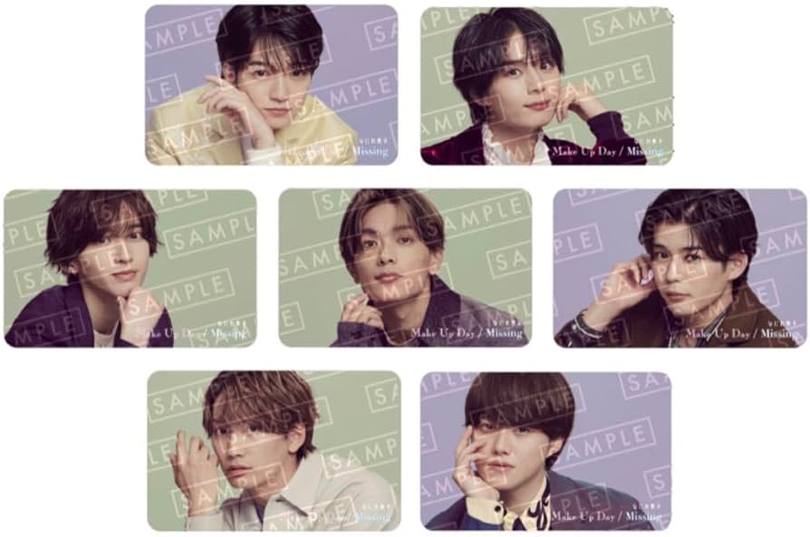 特典付き】なにわ男子 CD DVD 3形態 クリアソロカード まとめ売り