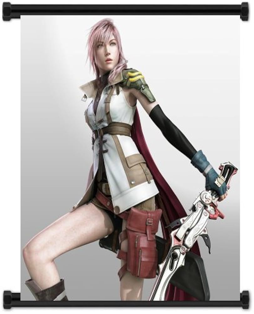 Amazon.com: Wall Scrolls Final Fantasy XIII 13 Game Lightning