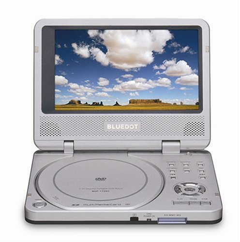 Amazon | BLUEDOT 7型液晶 ポータブルDVDプレーヤー BDP-1720C