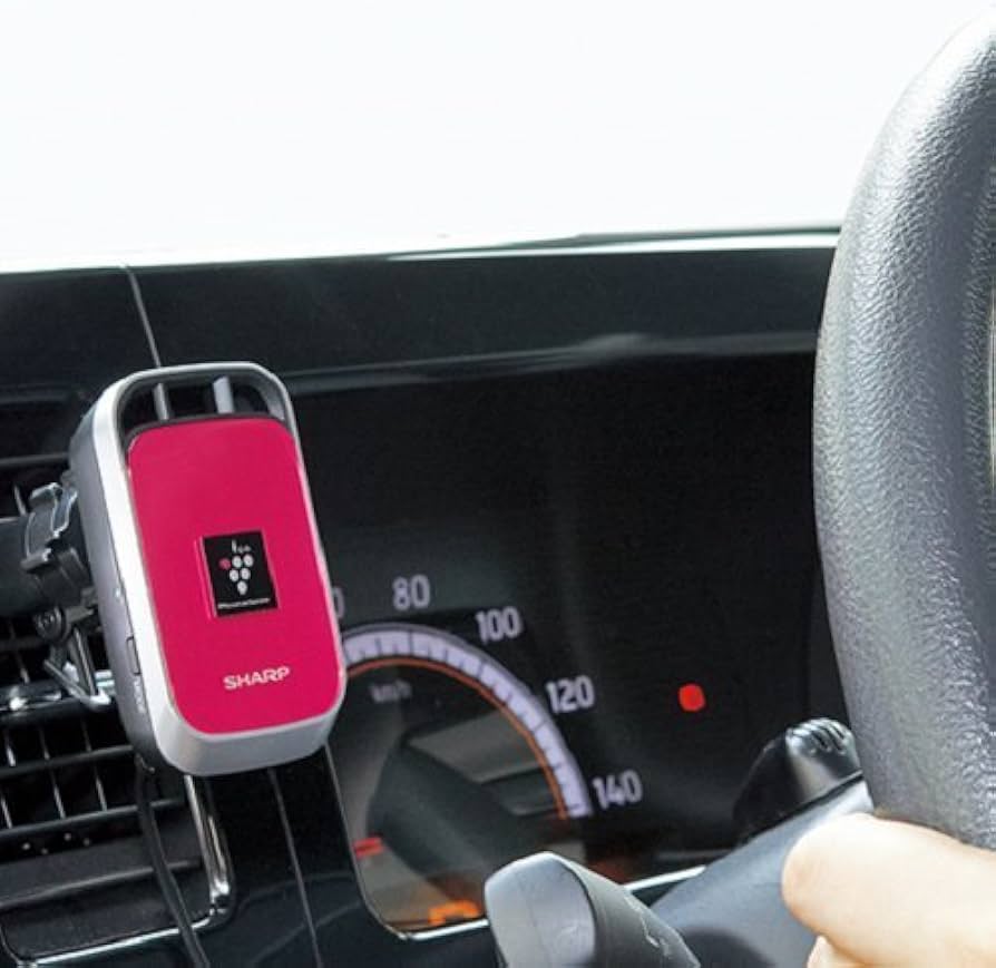 Amazon | SHARP プラズマクラスター搭載 車載用イオン発生器 ピンク系
