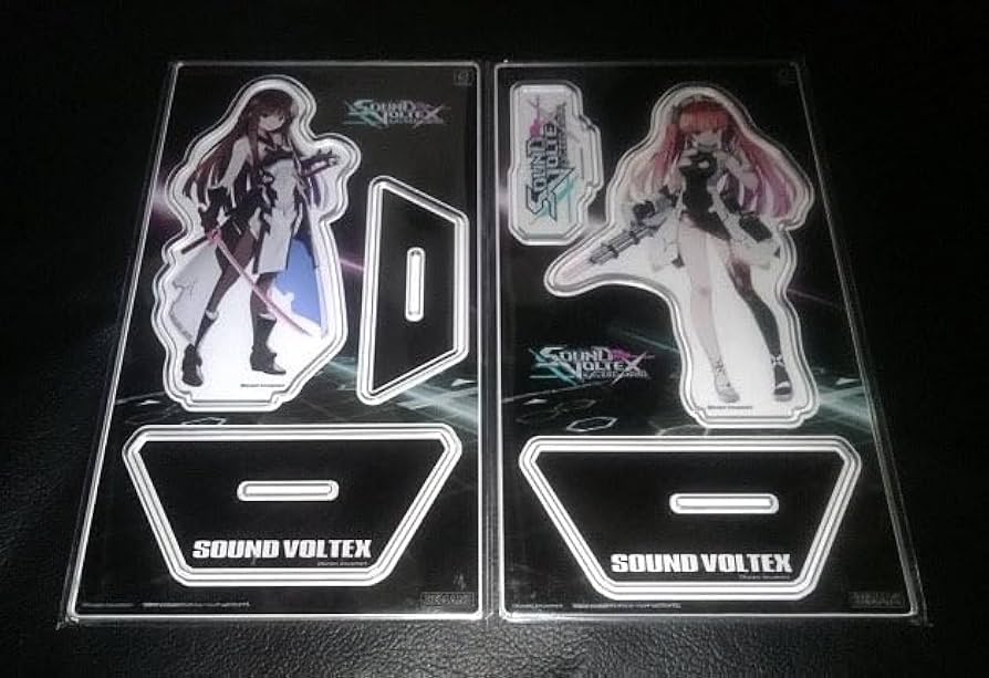 BEMANI FLOWER アクリルバッジ SOUND VOLTEX アクリル SOUND VOLTEX