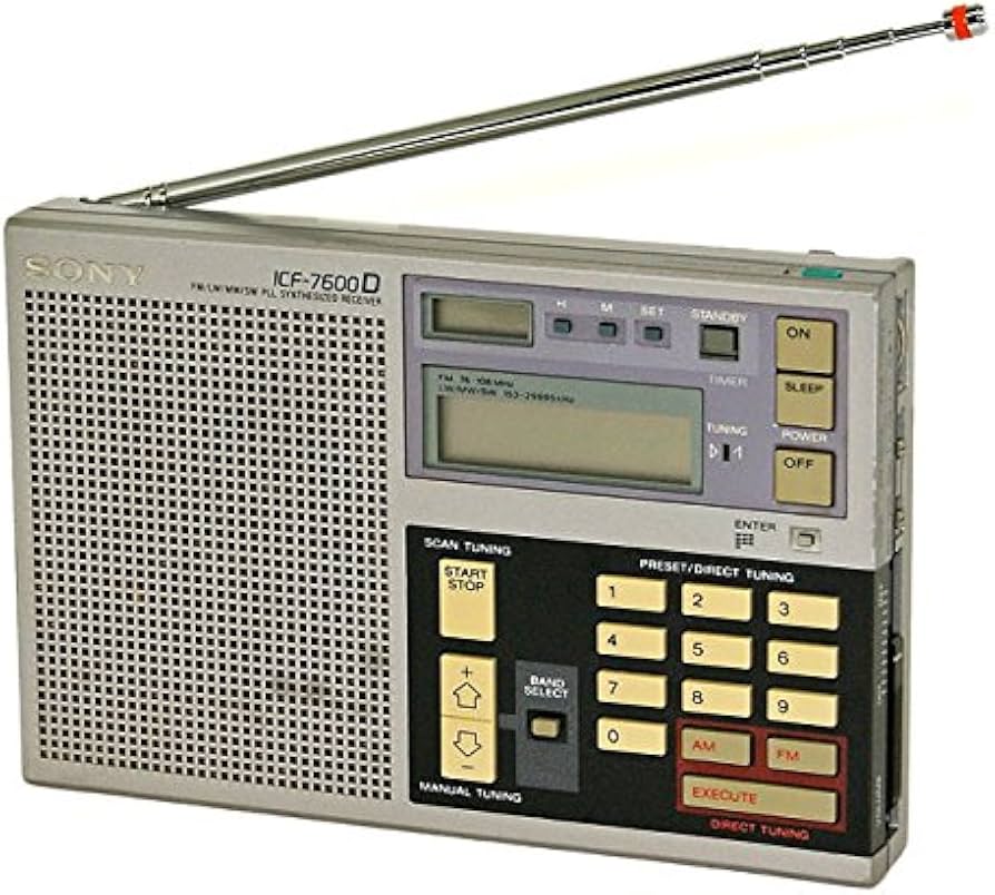 Amazon.co.jp: SONY ICF-7600D FM/LW/MW/SW PLL SYNTHESIZED RECEIVER