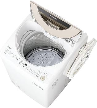 Amazon | シャープ 洗濯機 ES-GV9F-N穴なし槽 インバーター搭載