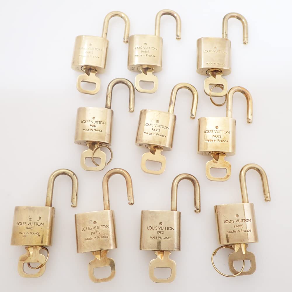 Amazon | [ルイヴィトン] カデナ 南京錠 パドロック 鍵付き 10個セット