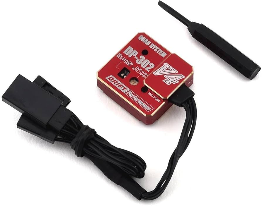 Amazon | ヨコモ ドリフトステアリング ジャイロ (レッド) DP-302V4