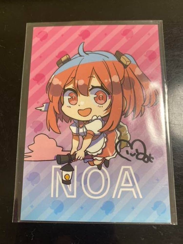 Amazon.co.jp: カラフルピーチ トレカ のあ サイン入り : おもちゃ