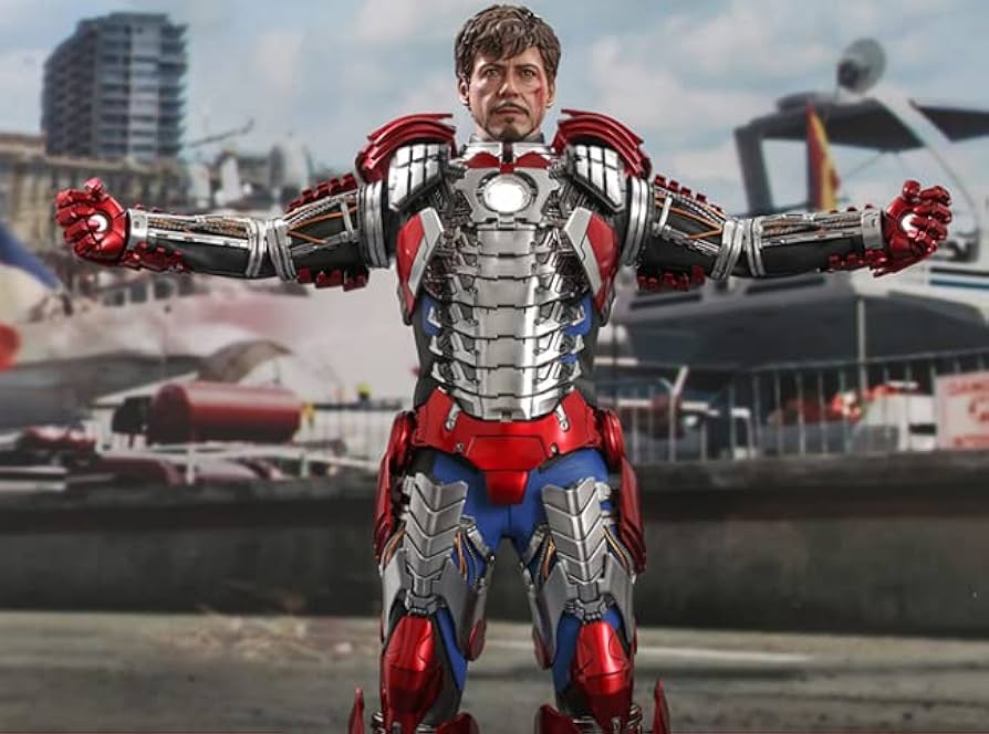 Amazon.co.jp: 1/12スケール 男性ヘッドスカルプ トニー・スターク