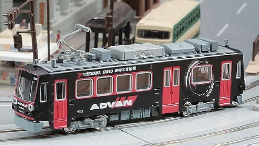 Amazon | Nゲージ NT122 豊橋鉄道市内線 モ783 ADVAN号 (M車) | 鉄道