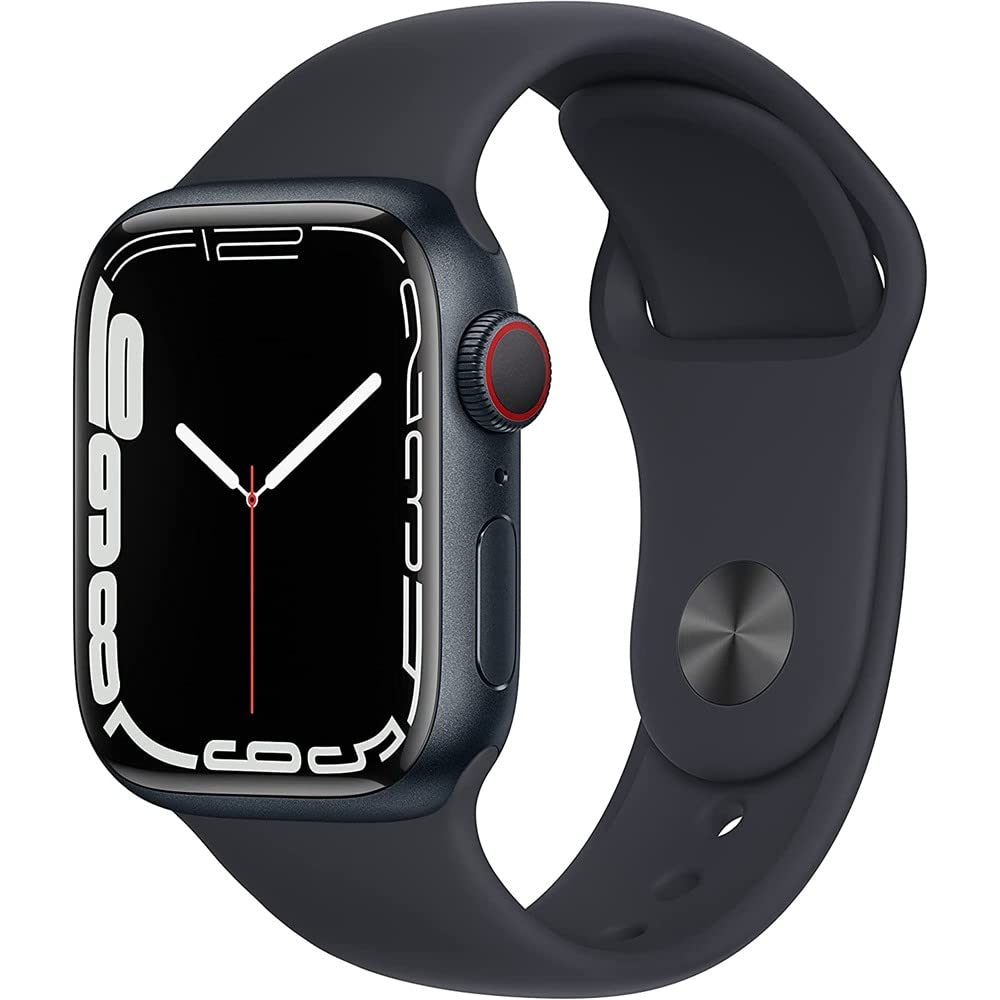 Amazon.com: Apple Watch Series 7 (GPS + Cellular, 41mm) Midnight