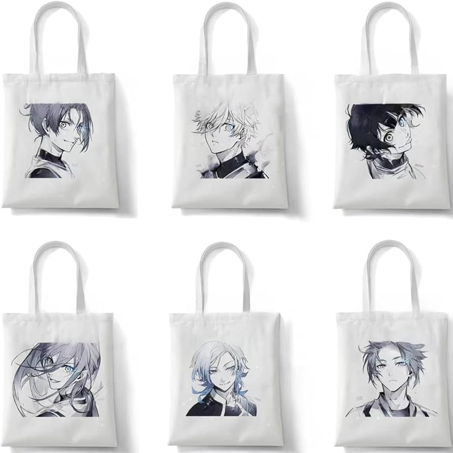 Amazon.co.jp: ブルーロック トートバッグ 潔世一 蜂楽廻 千切豹馬 凪