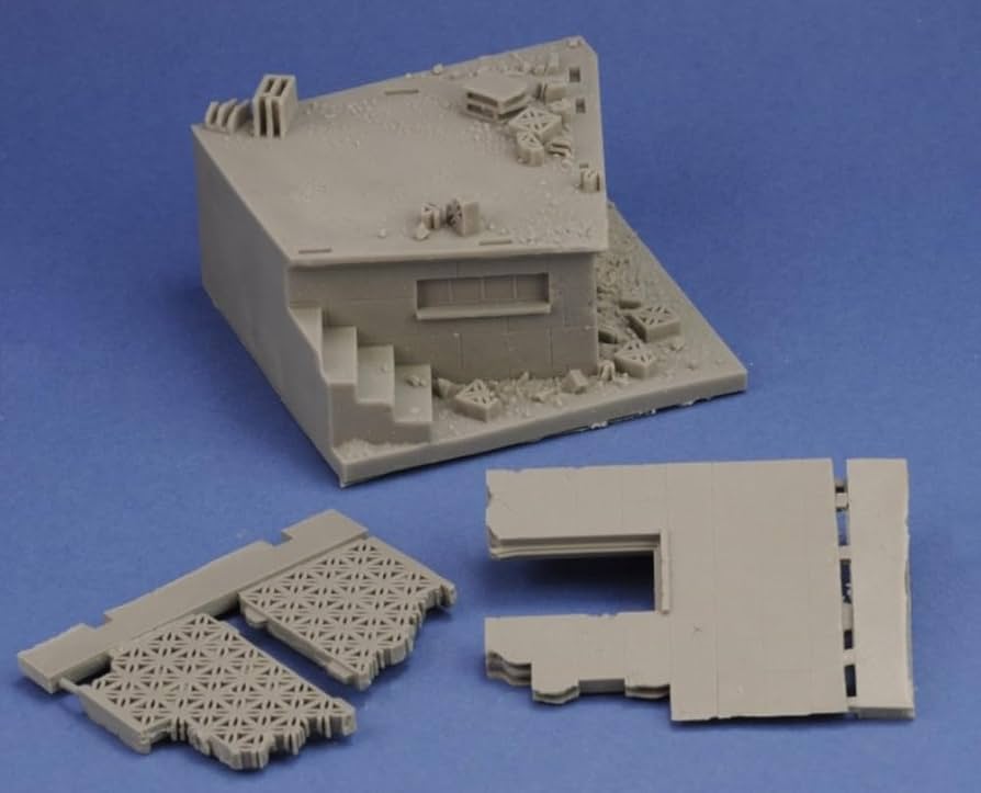 Amazon | ロイヤルモデル 1/35 汎用ジオラマアクセサリー 中東の廃墟