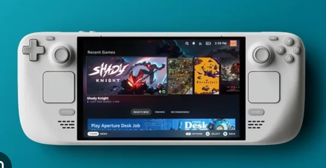 Steam Deck OLED Limited Edition Handheld Gaming Console, 7.4-Inch