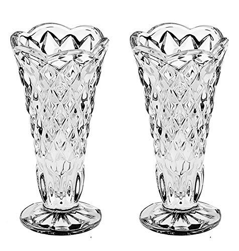 ボヘミアングラス エーゲルマンモドレー 花瓶 ボヘミアングラス