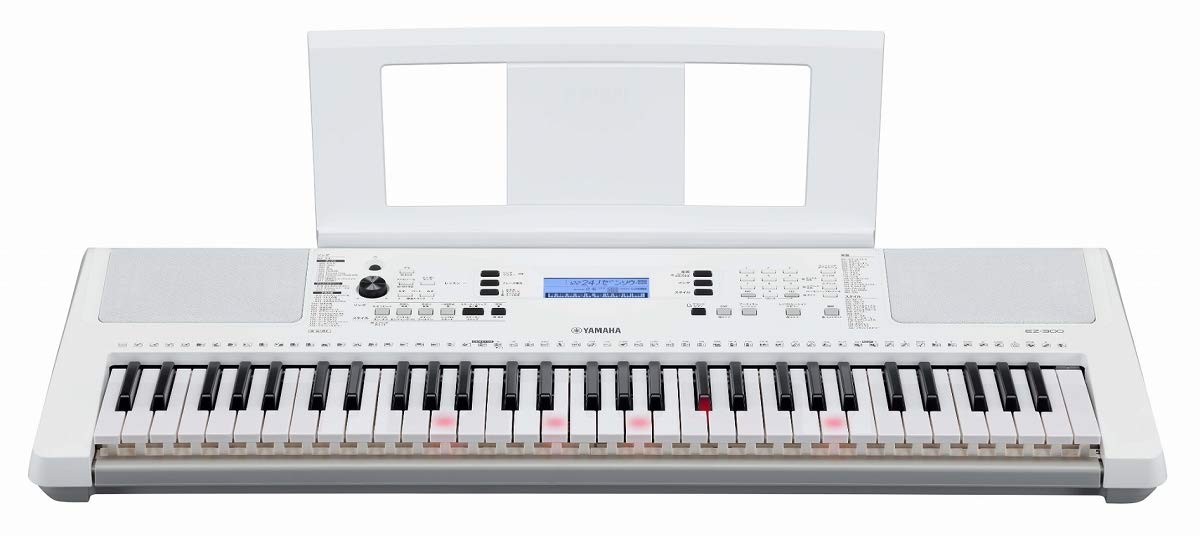 Amazon | YAMAHA ヤマハ/EZ-300 ポータブルキーボード 光る鍵盤 | 鍵盤