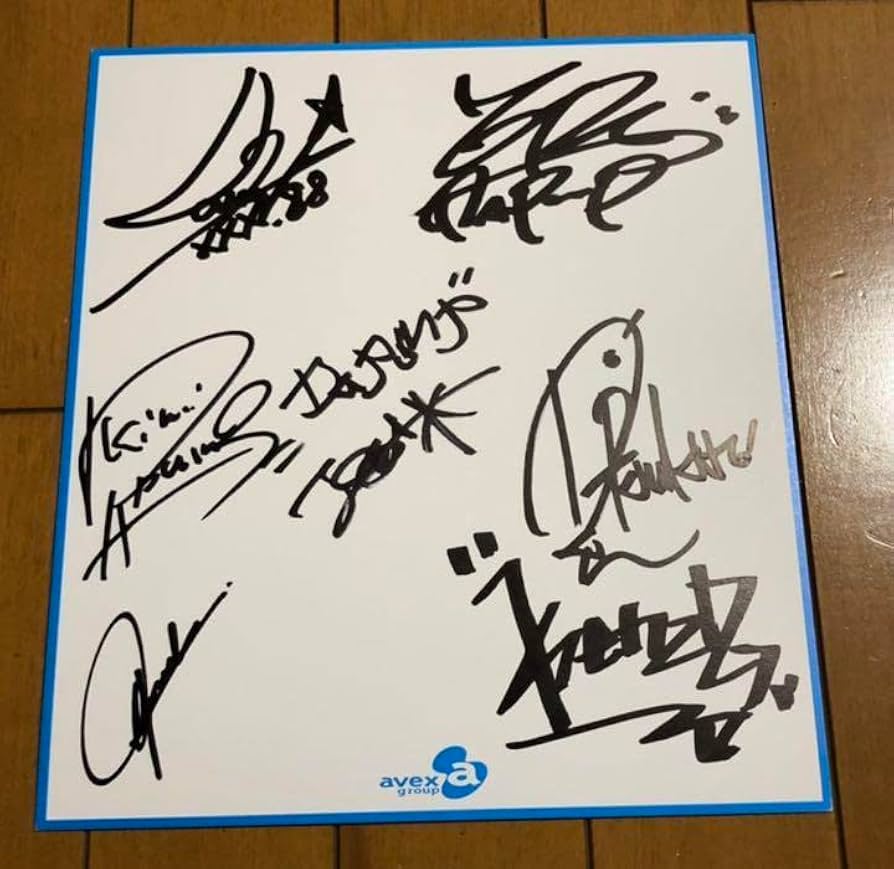 Amazon.co.jp: DA PUMP 直筆サイン色紙 ISSA : 文房具・オフィス用品