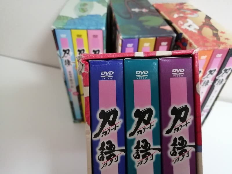 Amazon.co.jp: 刀語 初回限定版 DVD 全12巻セット 欠品あり : パソコン