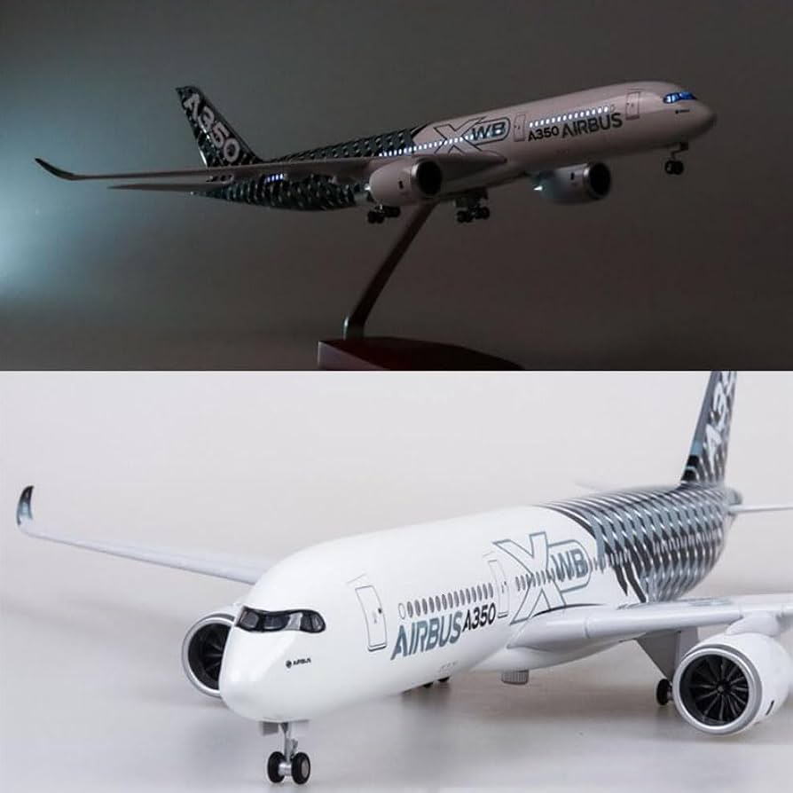 Amazon.com: ANDSYYDS Airplane Model, 1/142 Scale Airplane Air A350