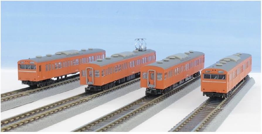 Amazon.co.jp: ロクハン Zゲージ T022-7 国鉄 103系 オレンジ 中央線