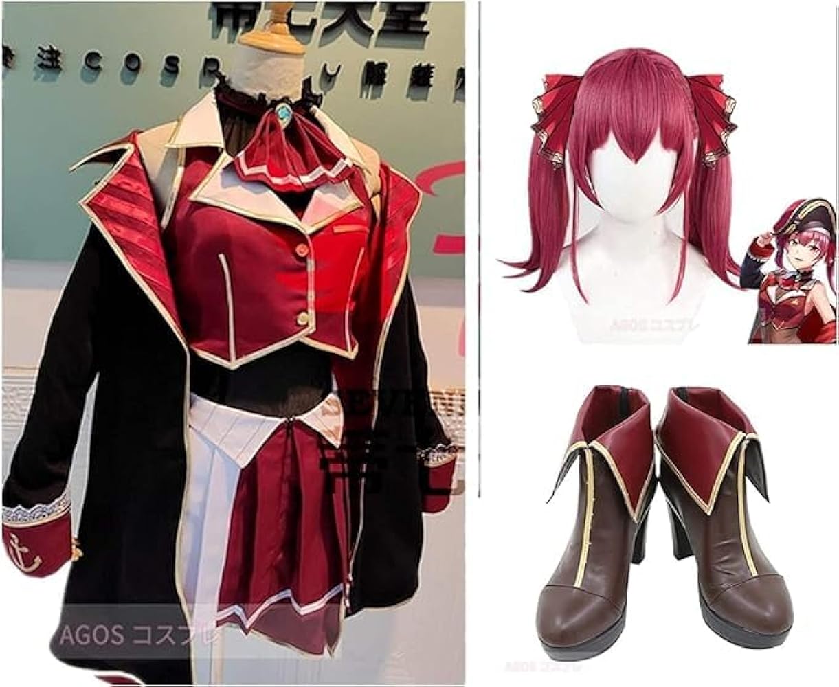 Amazon.co.jp: [DozingCat] 部分即納宝鐘マリン コスプレ衣装 ウィッグ