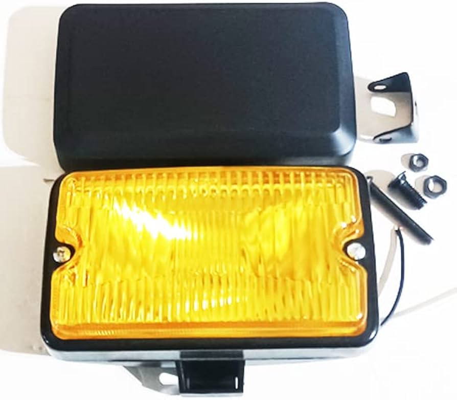 Amazon | 角型 フォグランプ イエローフォグ 角フォグ カバー付
