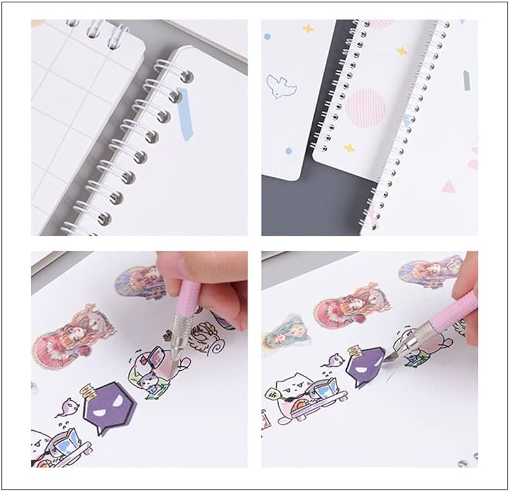 Amazon | A5 両面剥離タイプ シール帳 収集アルバム 再利用可能