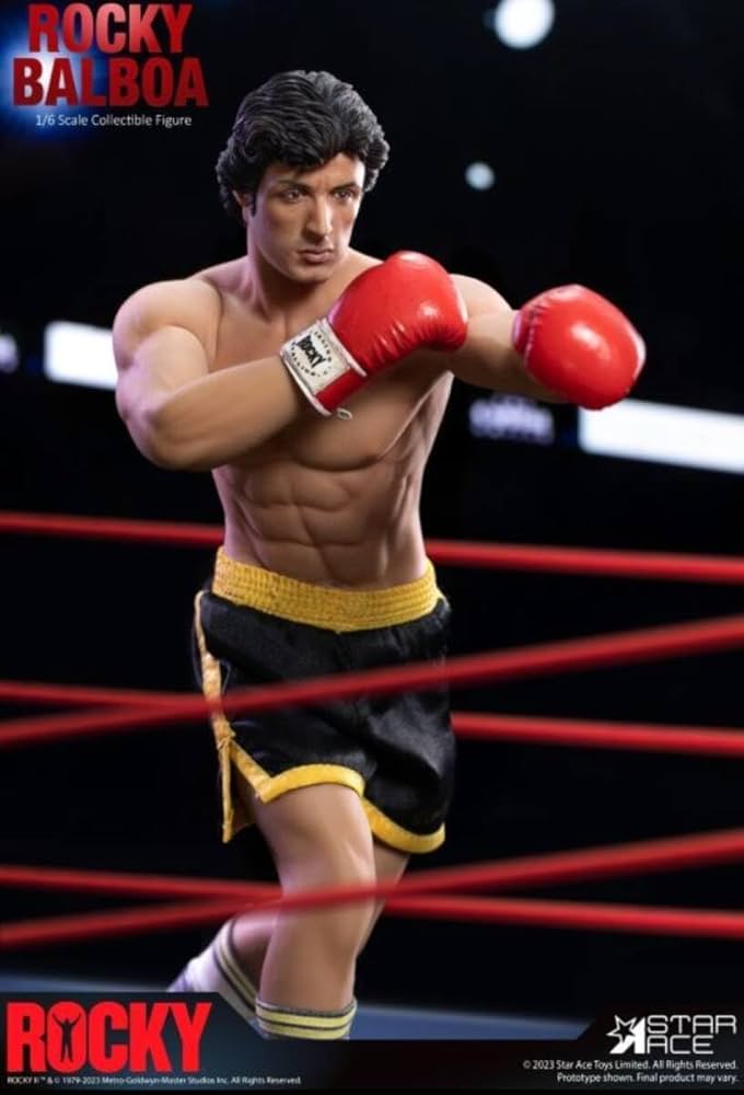 Amazon.co.jp: 1/6 ロッキー・バルボア アクションフィギュア