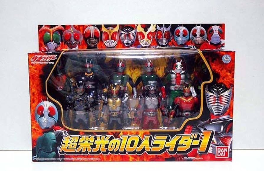 Amazon.co.jp: 仮面 龍騎/超栄光の10人ライダー 1 検 フィギュア