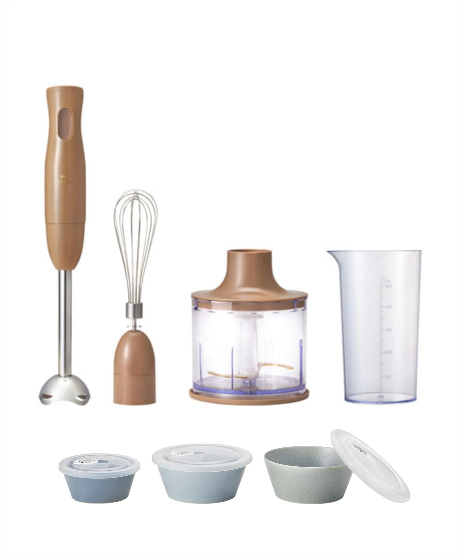 Amazon | BRUNO ブルーノ マルチスティック ブレンダー (ジンジャー