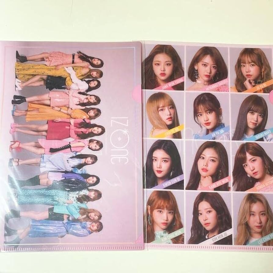 Amazon.co.jp: IZ*ONE izone アイズワン クリアファイル : おもちゃ