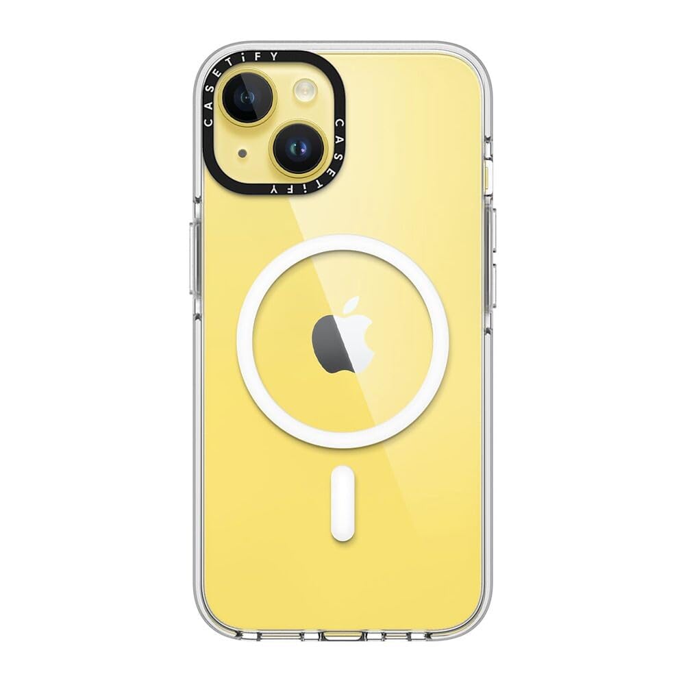 Amazon.com: CASETiFY Clear iPhone 14 Case [Not Yellowing / 6.6 ft