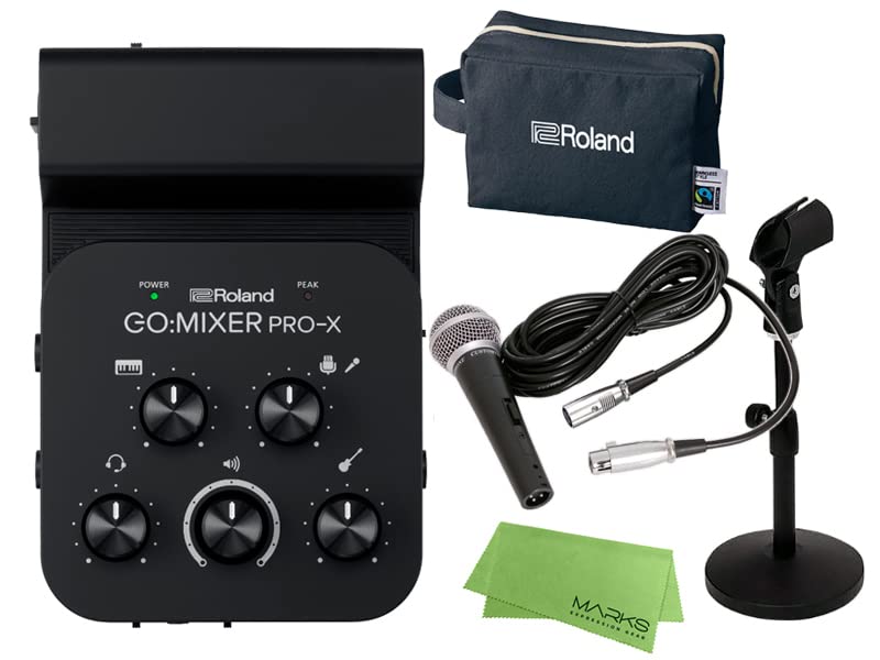 Amazon.co.jp: Roland ローランド GO:MIXER PRO-X + ダイナミック