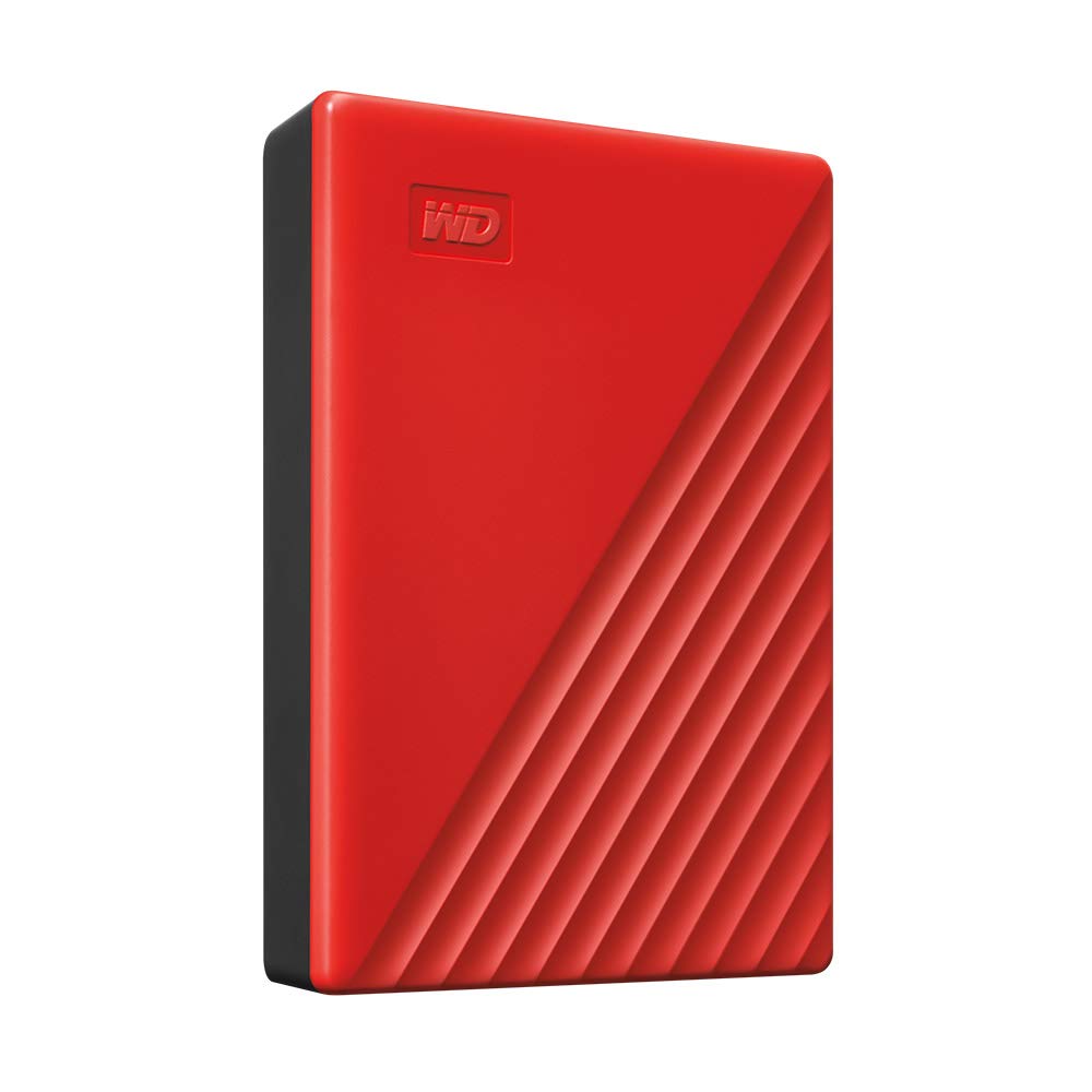 Amazon.com: WD 4TB My Passport, Portable External Hard Drive, Red