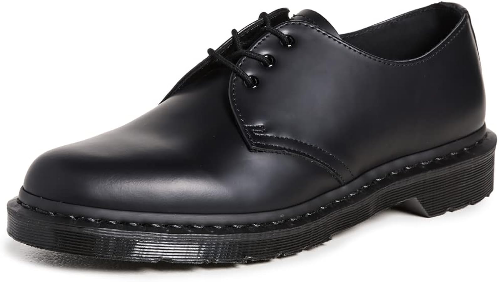 Amazon.com | Dr. Martens Men's 1461 Mono 3-Eye Shoes, Black, 7