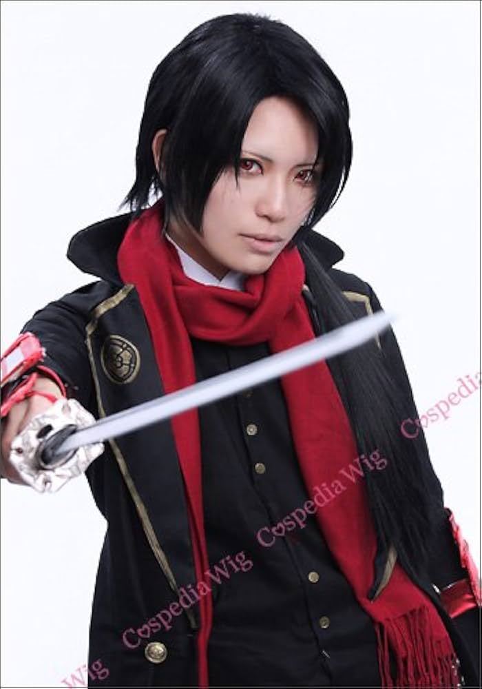 Amazon.co.jp: 刀剣乱舞 加州清光 風 ウィッグ キャラウィッグ 美容師