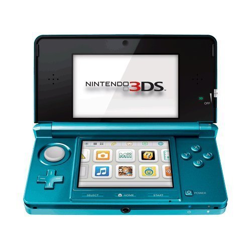 Amazon.com: Nintendo 3DS Aqua Blue (Renewed) [video game