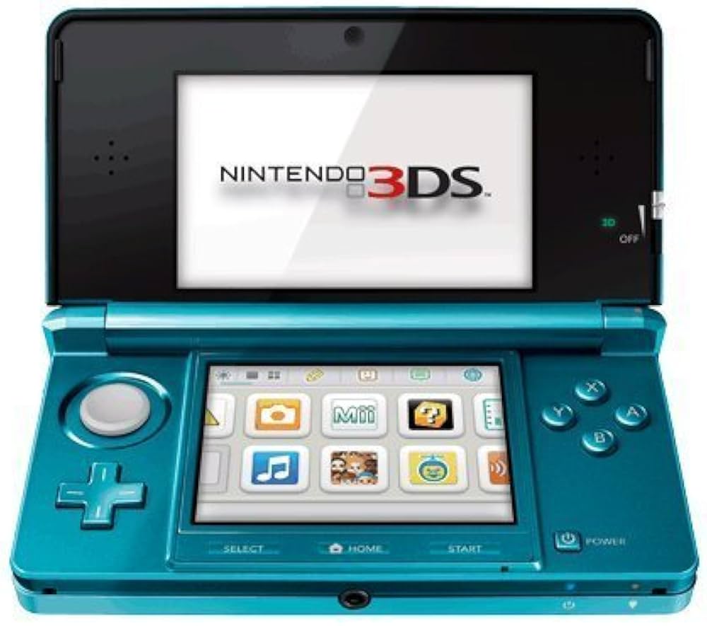 Amazon.com: Nintendo 3DS Aqua Blue (Renewed) [video game